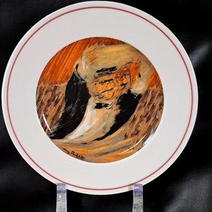 GUY BUFFET 'The Making of a Perfect MARTINI" ESHENBACH GERMANY PLATE #3